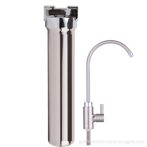 drinking pure water RO water filter system with booster pump